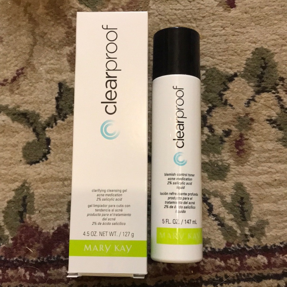 Clearproof cleansing and blemish control